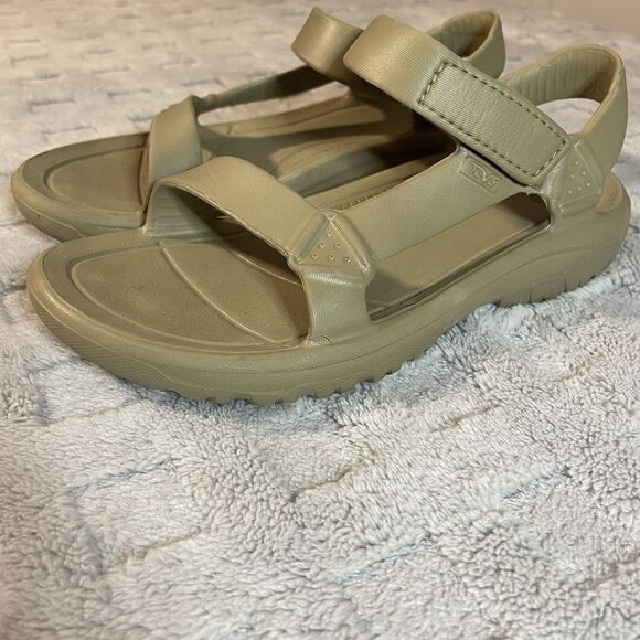 Teva Sandals Womens W8 Tan Rubber Hurricane Drift Outdoor - Picture 3 of 11